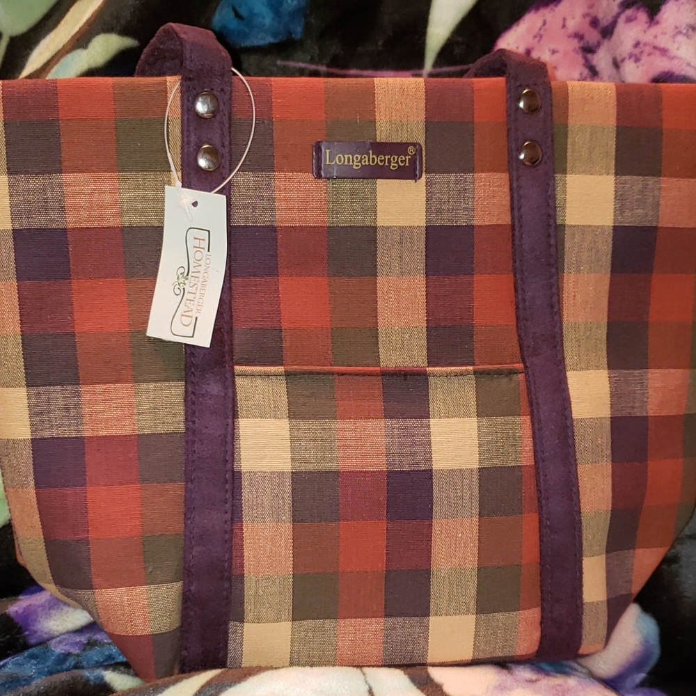 💥PRICE DROP💥 Vintage Longaberger Homestead Tote & Wallet